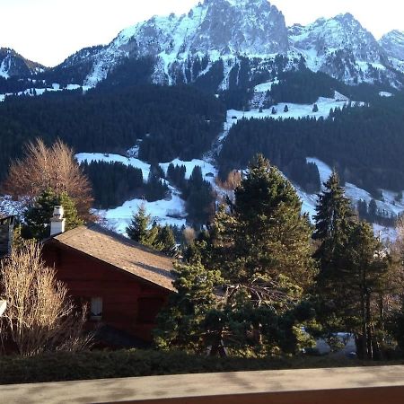 Alp Sunrise - Top View Cozy Chalet Villa Rougemont Eksteriør bilde